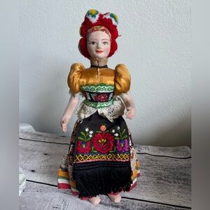 Beautiful Vintage Hungarian Doll 1950’s